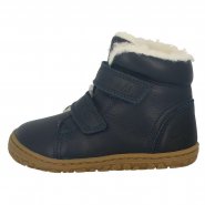 Lurchi dětské zimní boty 63L4003001 Nik Barefoot navy